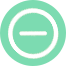 icono menos verde