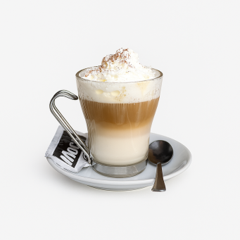Capuccino con nata