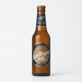 San Miguel 0,0 Tostada